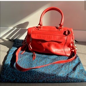 Rebecca Minkoff Morning After Bag Fire Engine Red